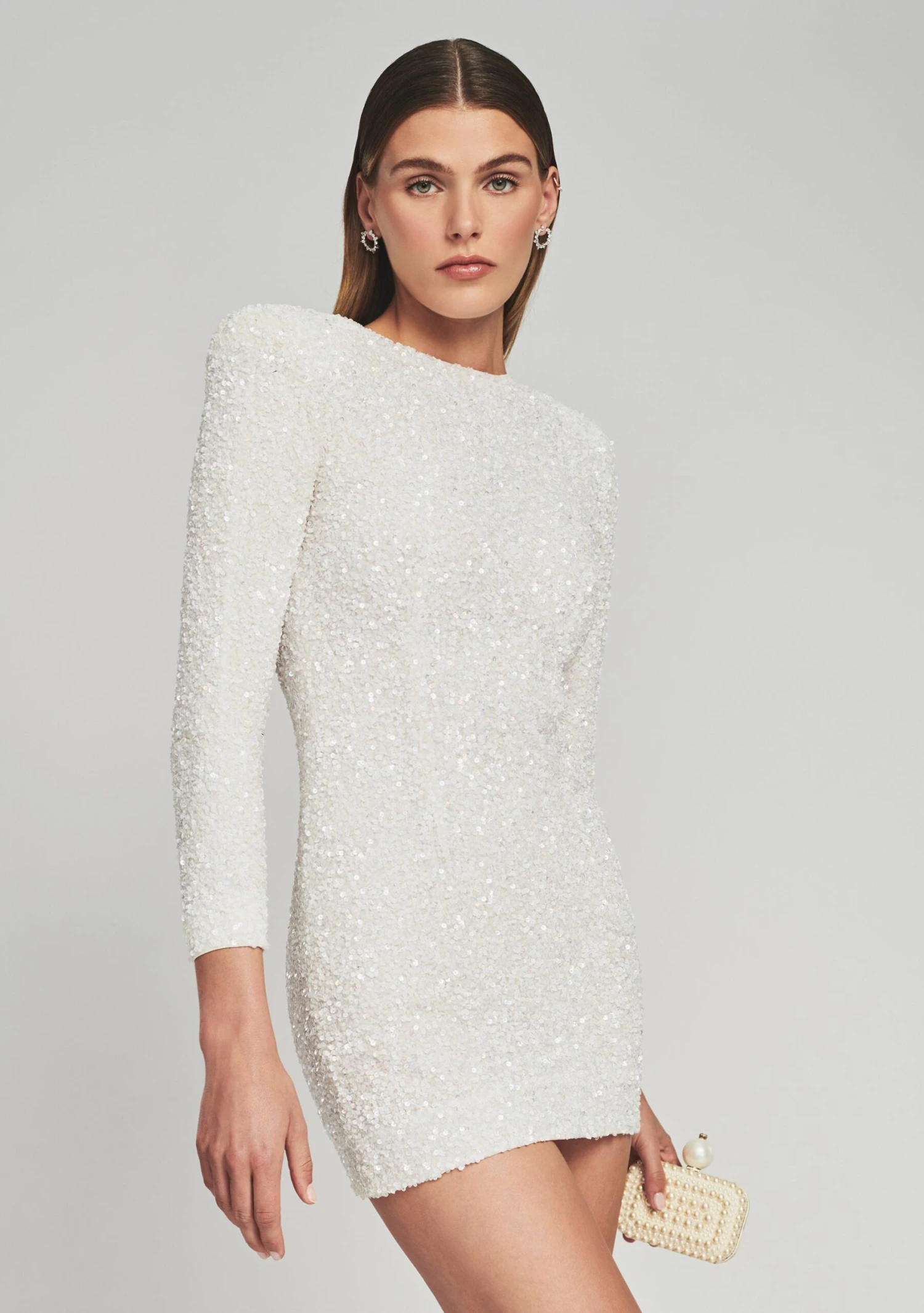Nikki Sequin Dress - Image 4
