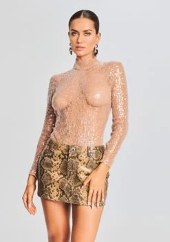 Jessa Sequin Bodysuit