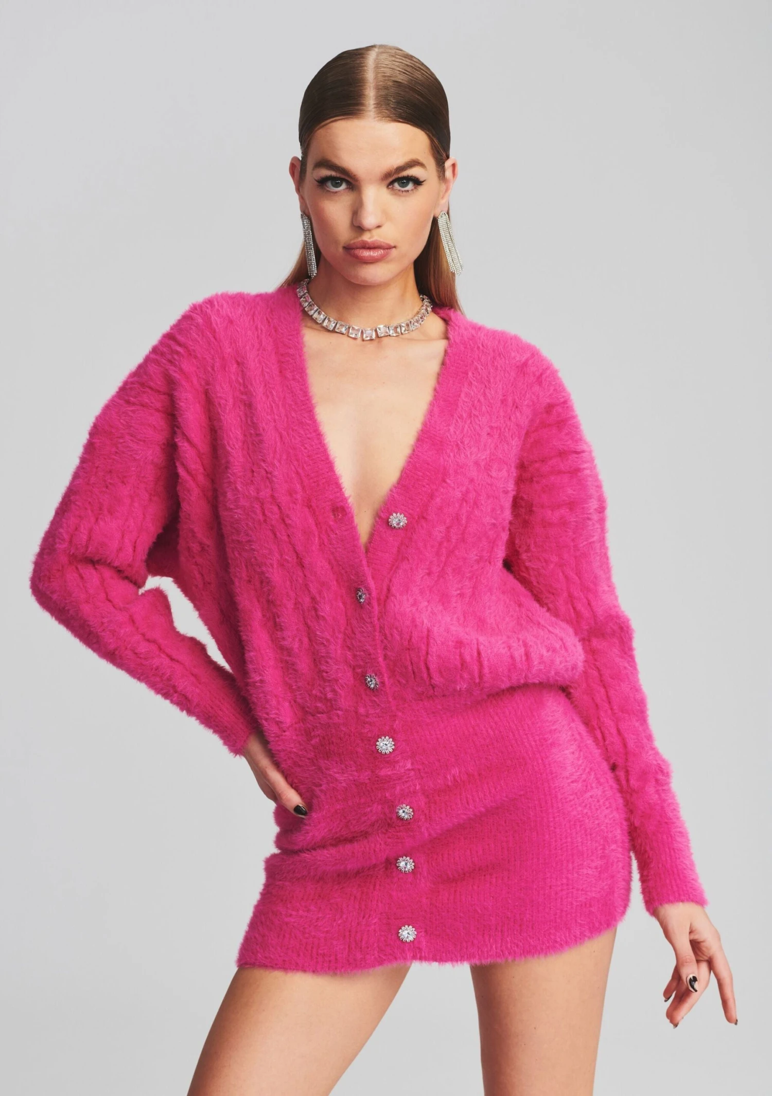 Tala Fuzzy Dress - Image 5