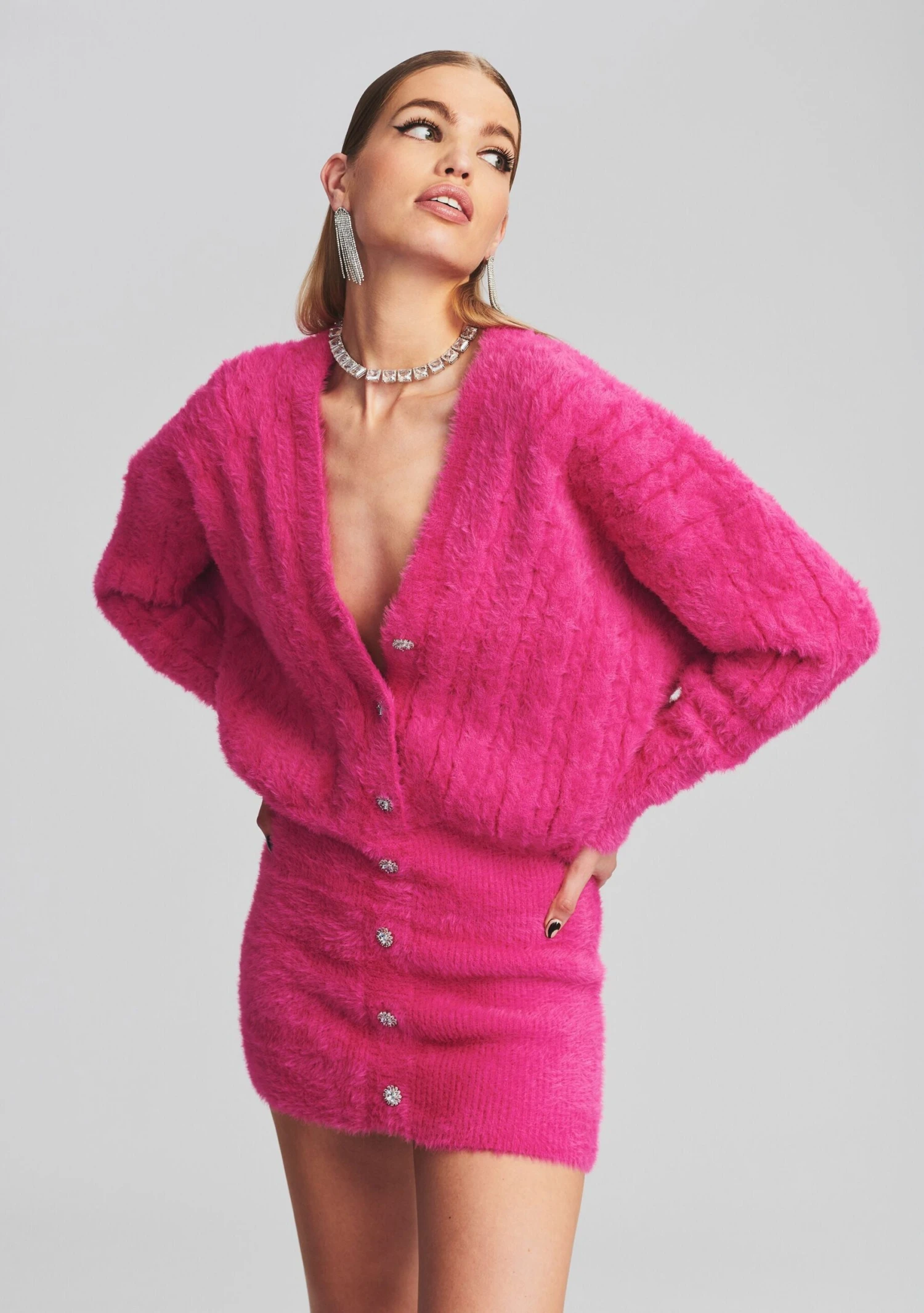 Tala Fuzzy Dress - Image 2