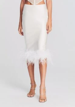 Paula Feather Skirt