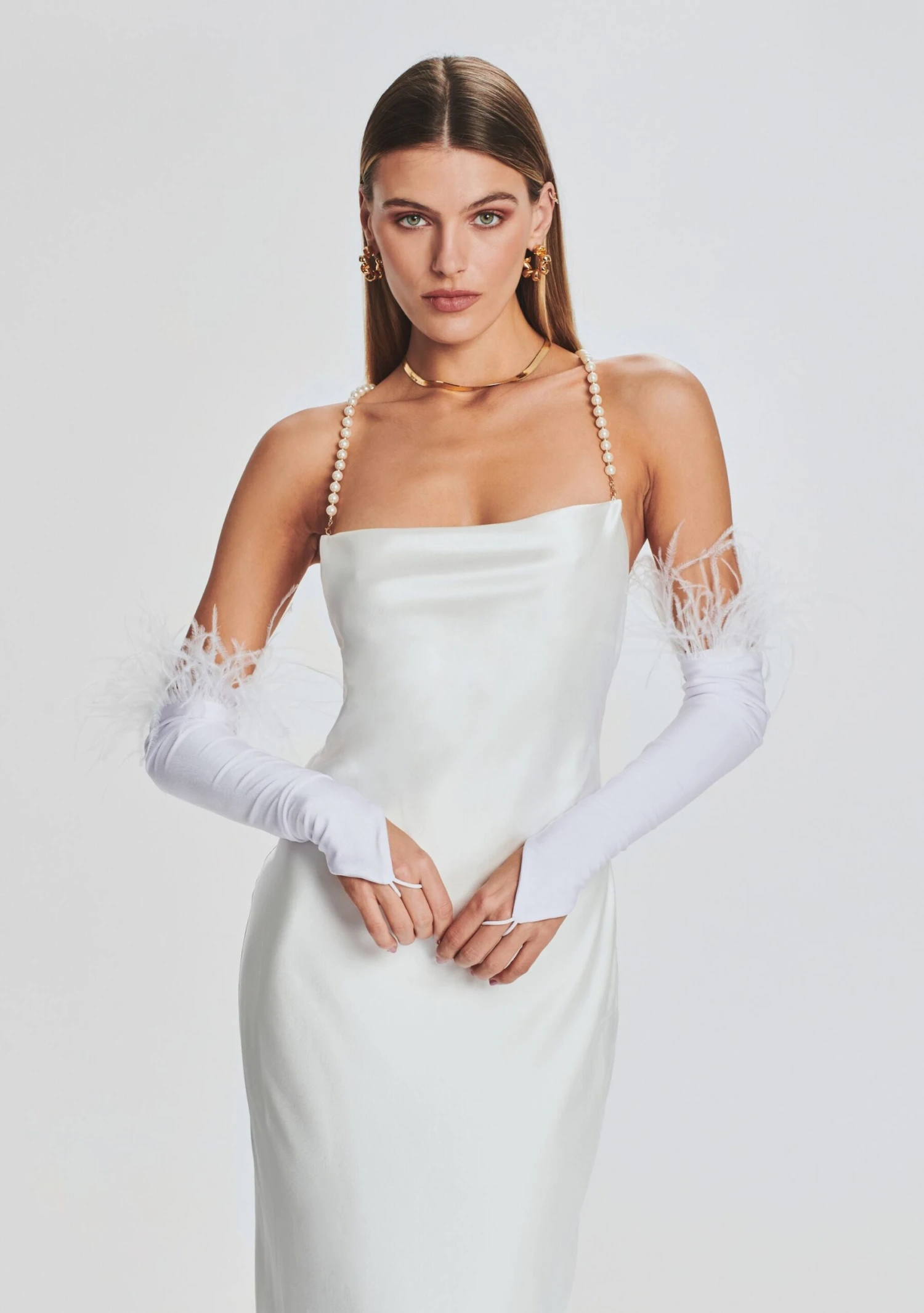 Penny Feather Gloves - Image 2