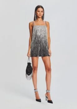 Juliette Embellished Fringe Dress