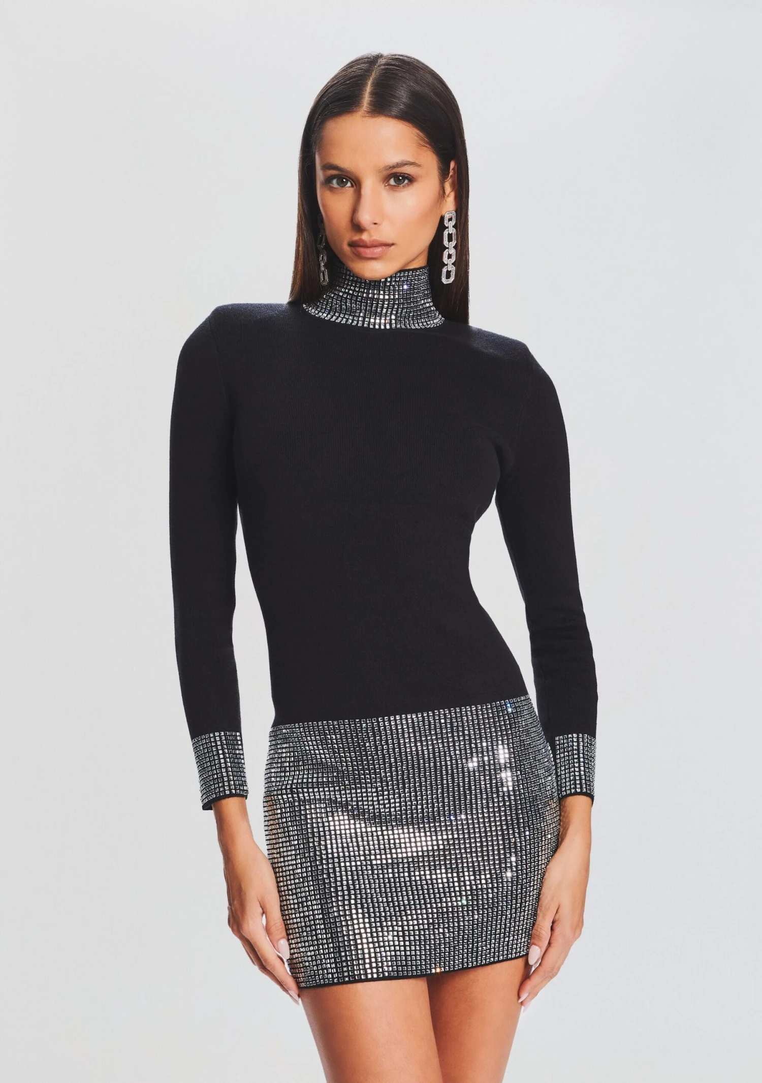 Rue Embellished Knit Dress - Image 5