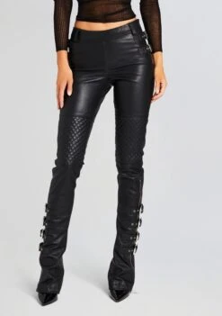 Della Leather Pant