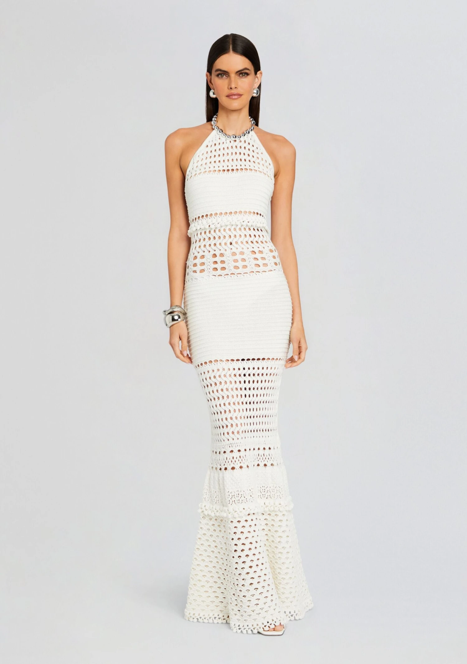 Mesa Knit Crochet Dress - Image 5