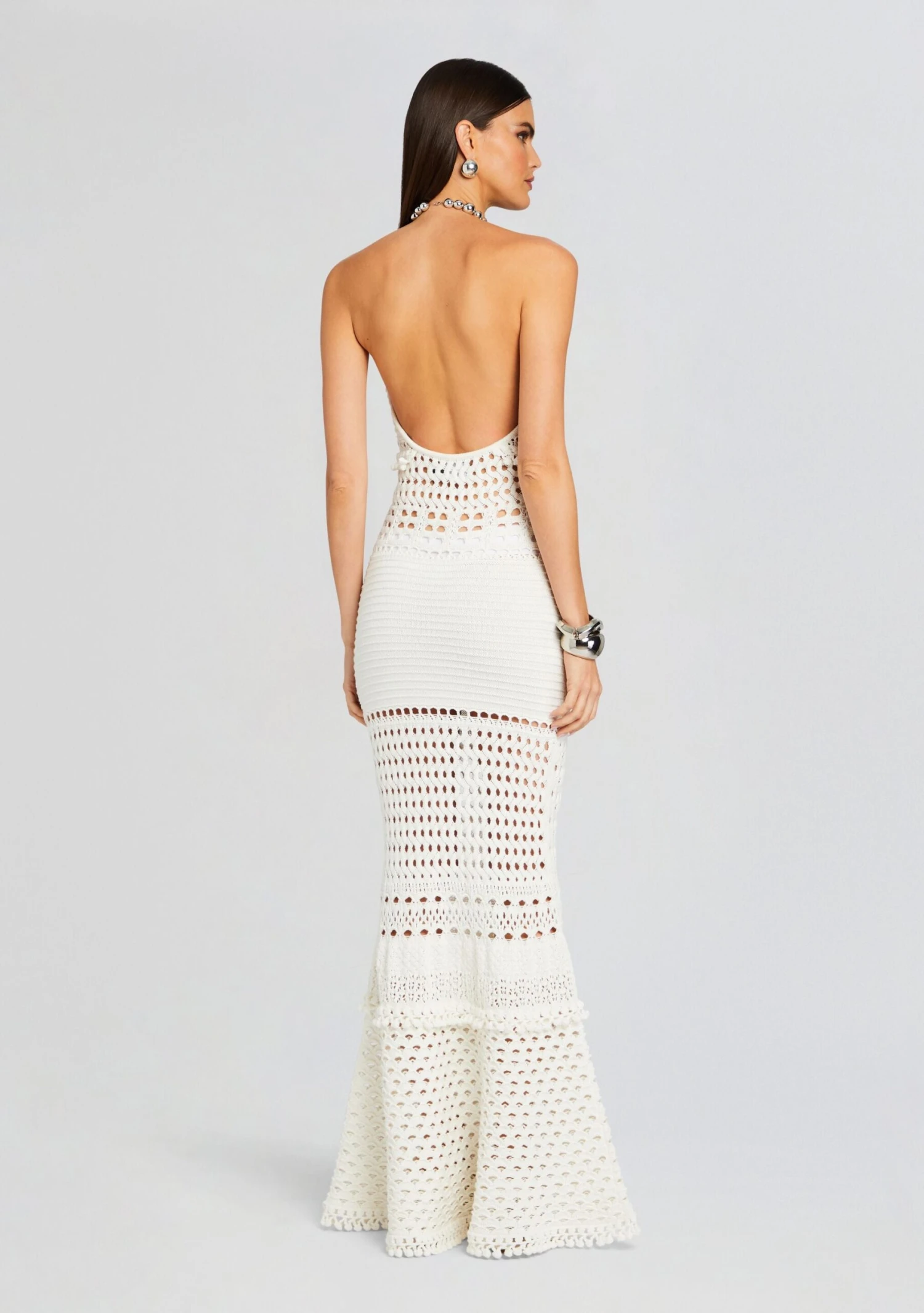 Mesa Knit Crochet Dress - Image 4