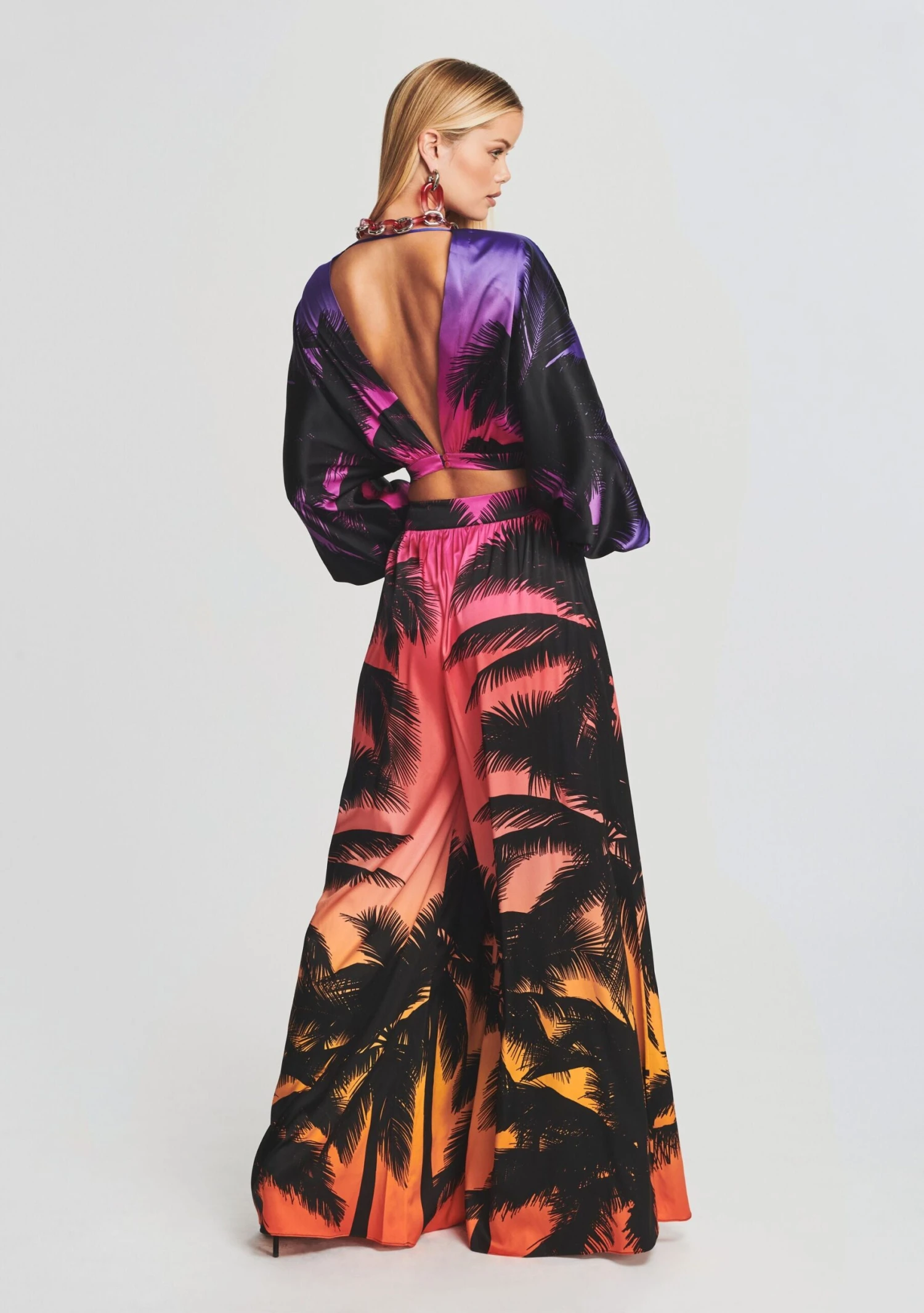 Delia Silk Pant - Image 4