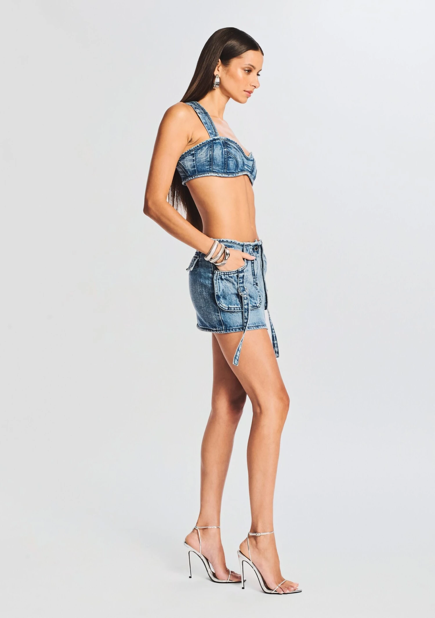 Cyann Denim Skirt - Image 3