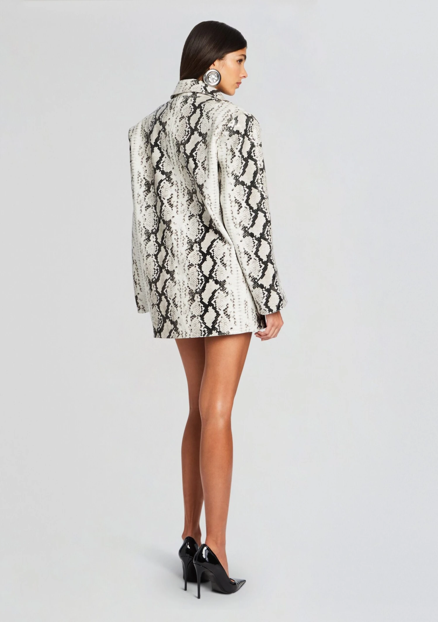 Chloe Leather Blazer - Image 3