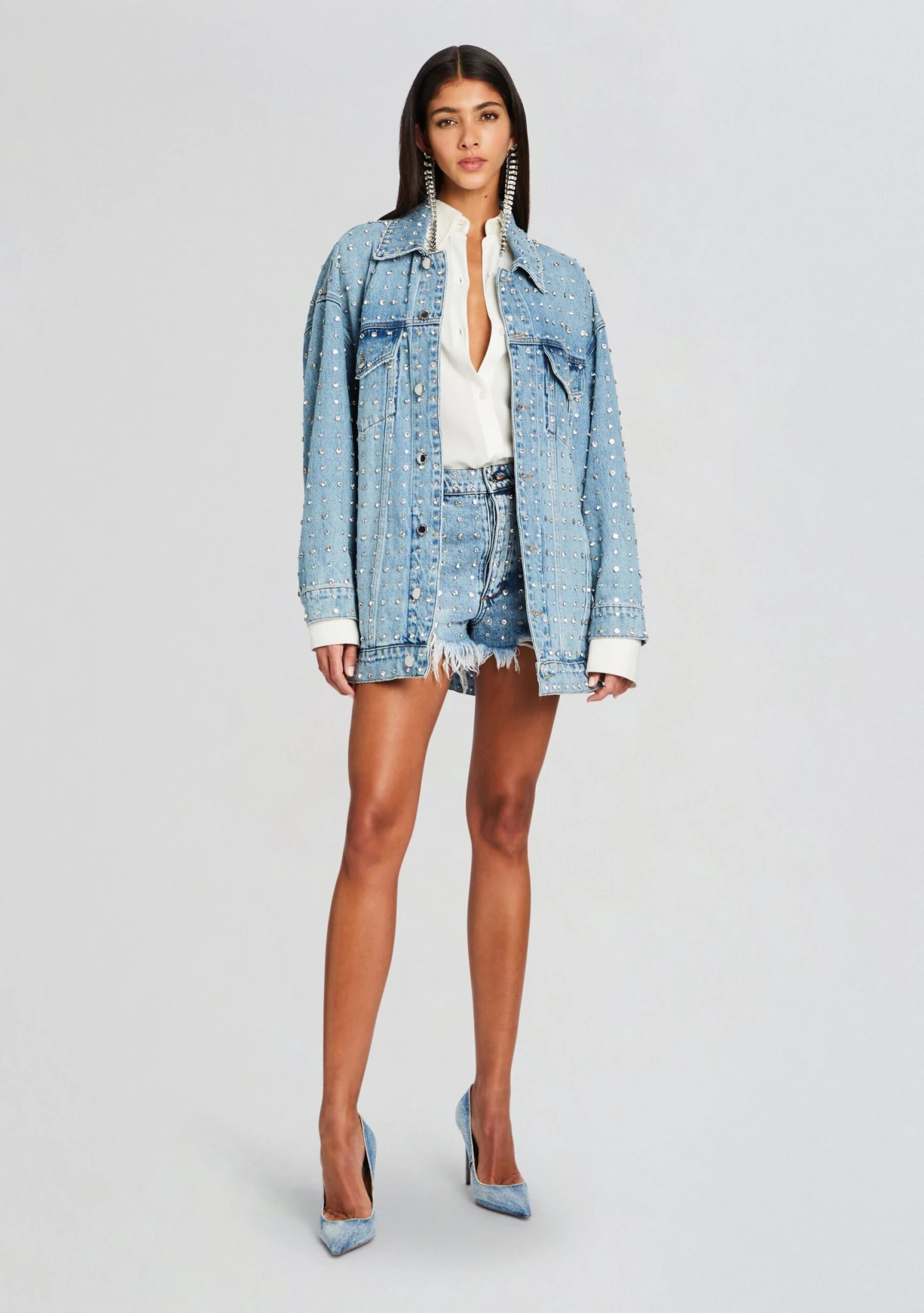 Ace Embellished Denim Jacket - Image 4