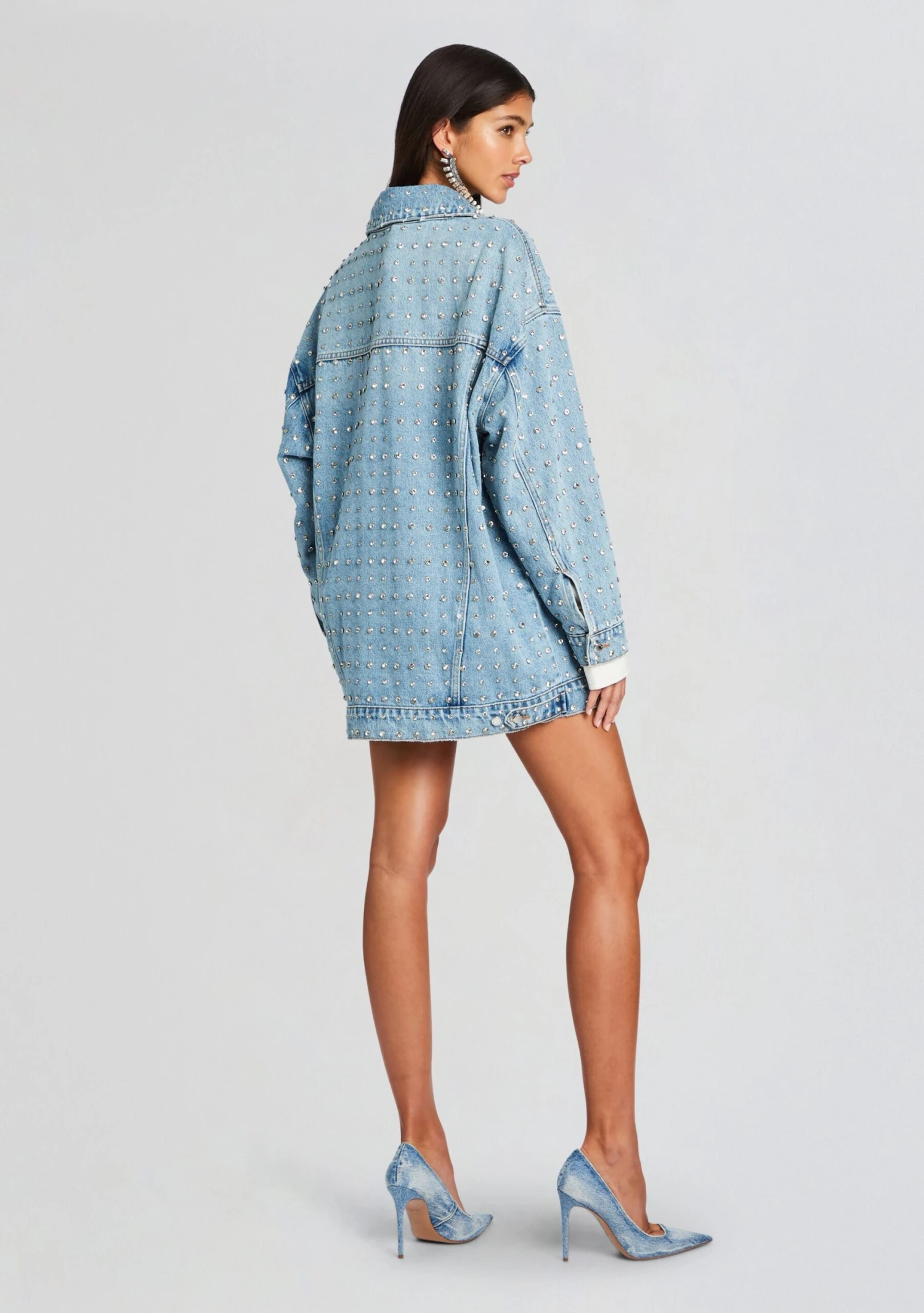 Ace Embellished Denim Jacket - Image 3
