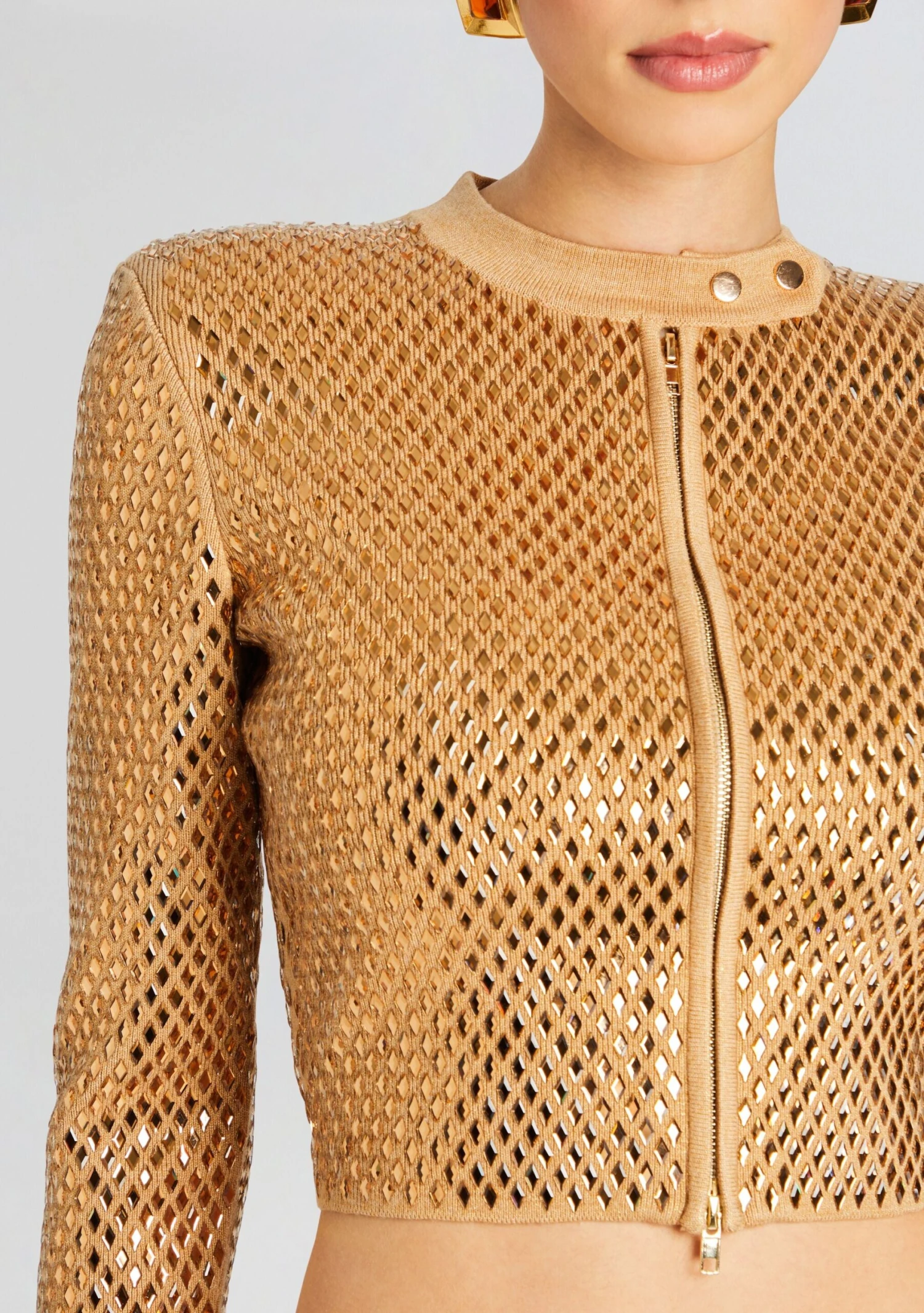 Mali Embelllished Knit Jacket - Image 2