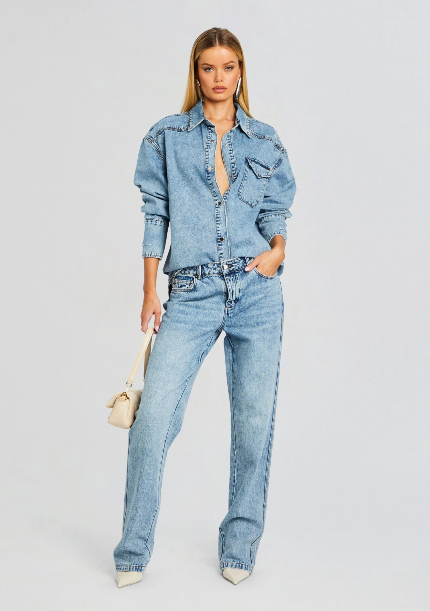 Denise Denim Shirt - Image 2