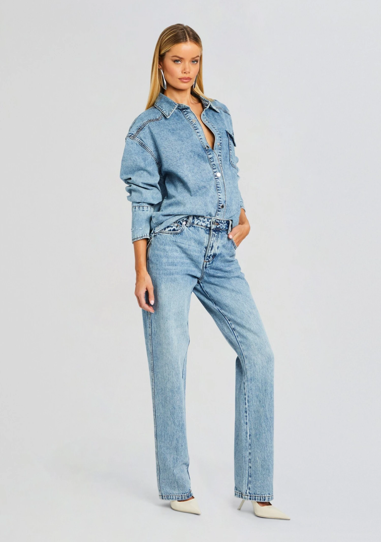 Denise Denim Shirt - Image 3