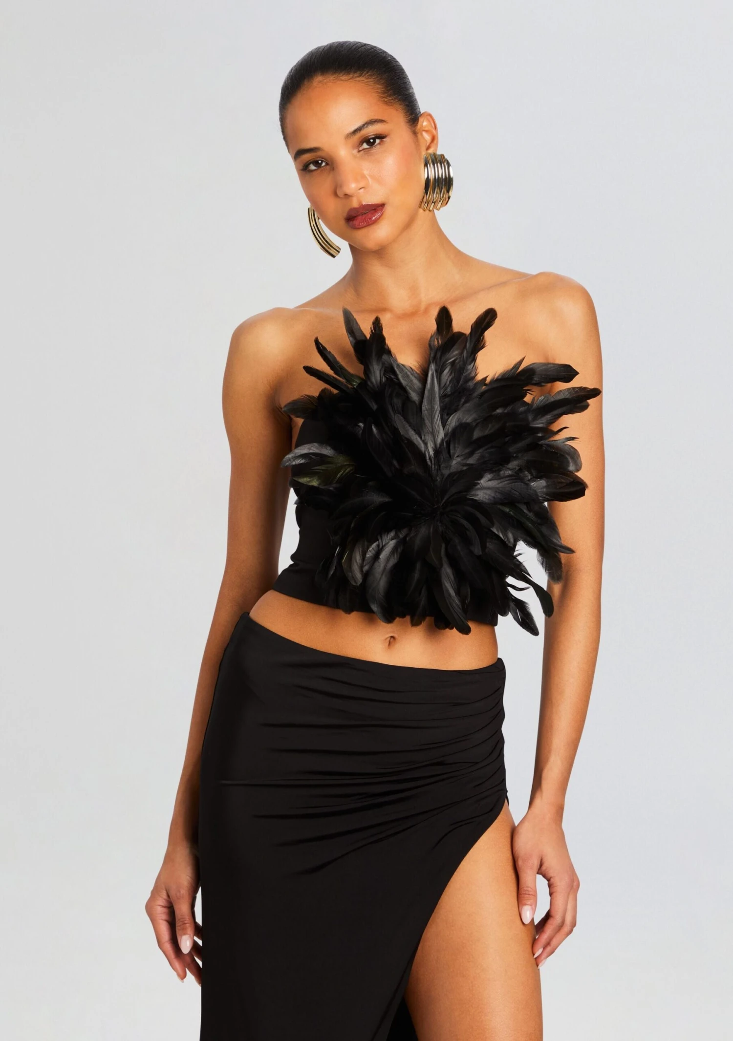 Nicki Feather Top - Image 2