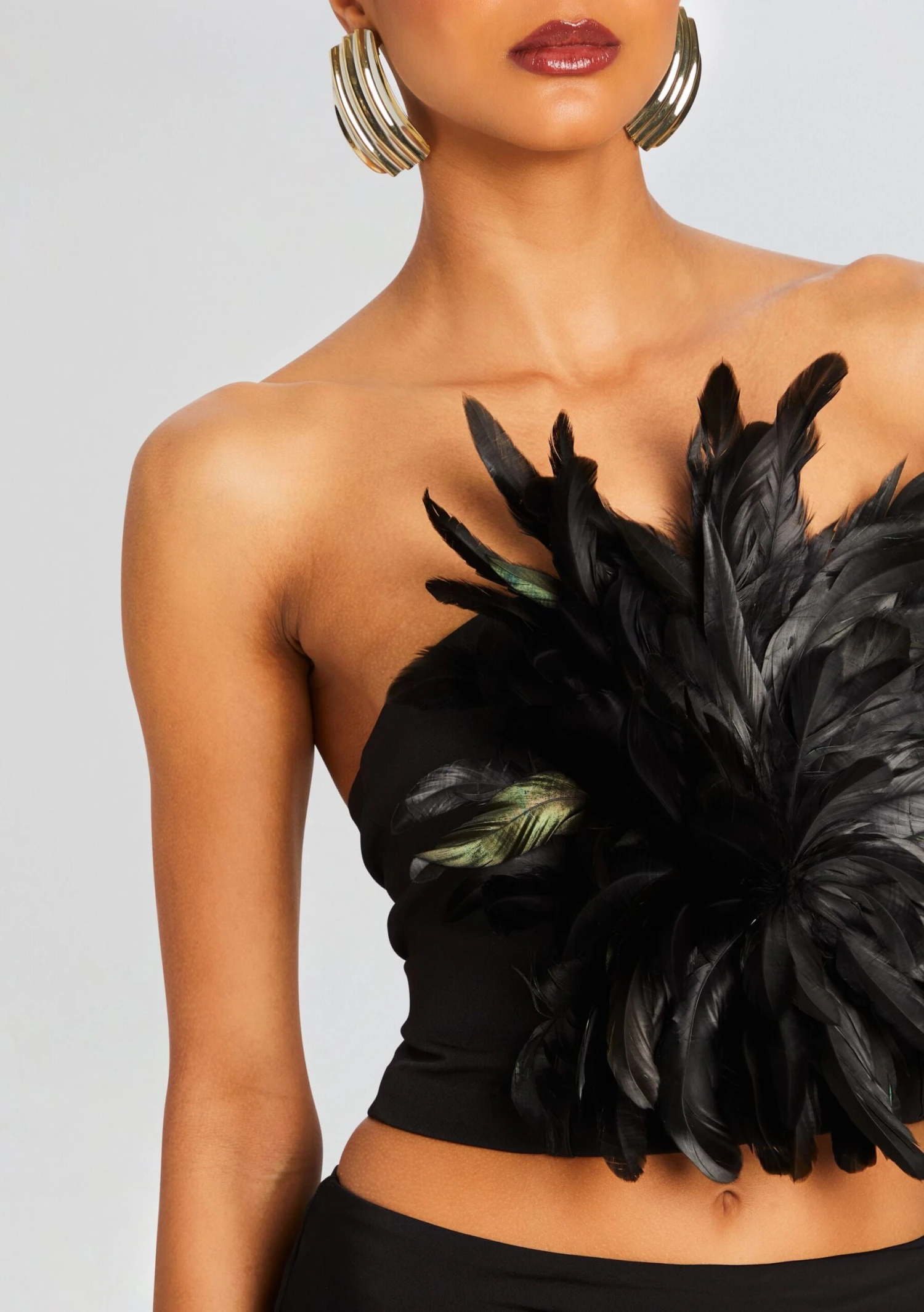 Nicki Feather Top - Image 3