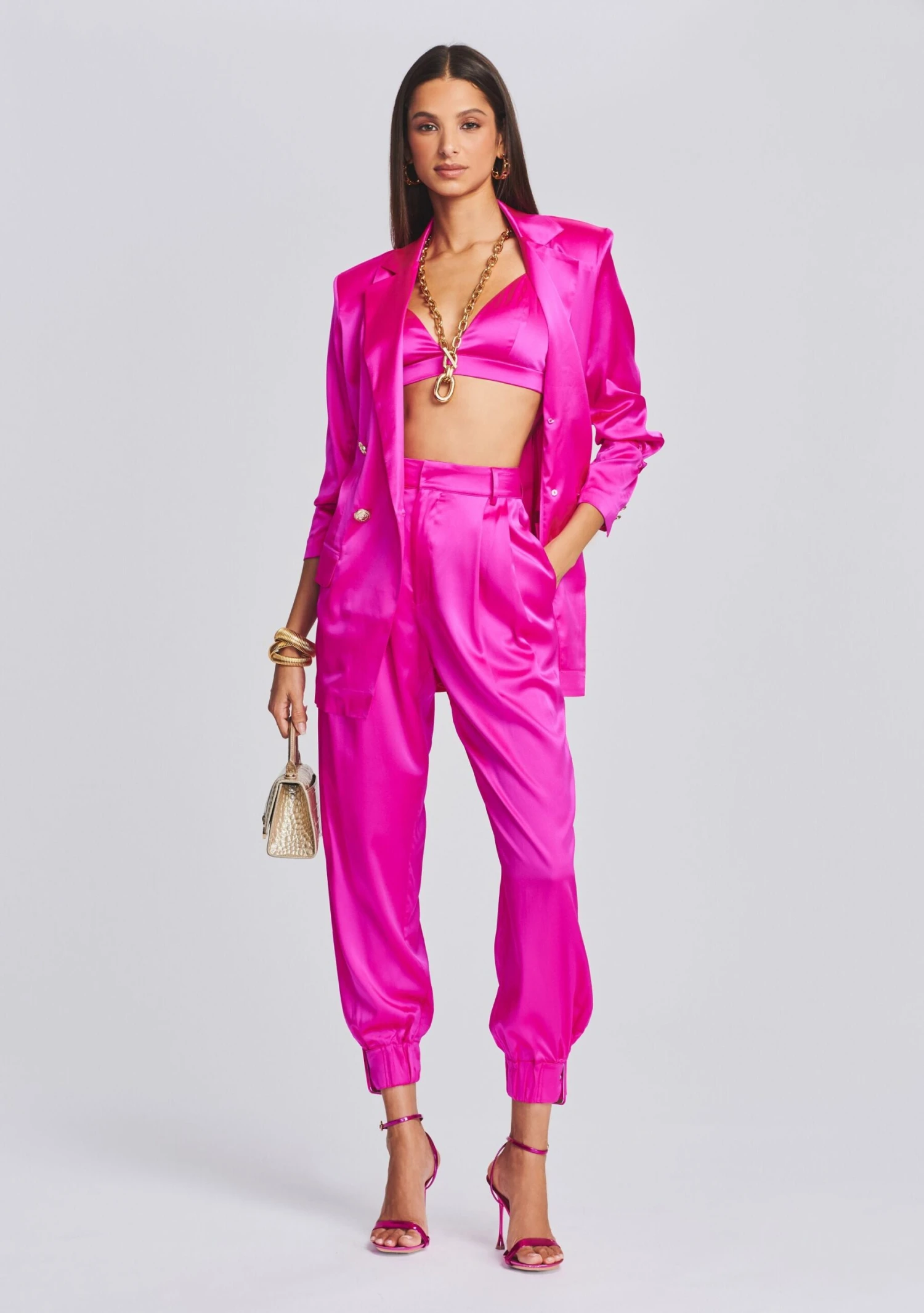 Pandora Silk Blazer - Image 2