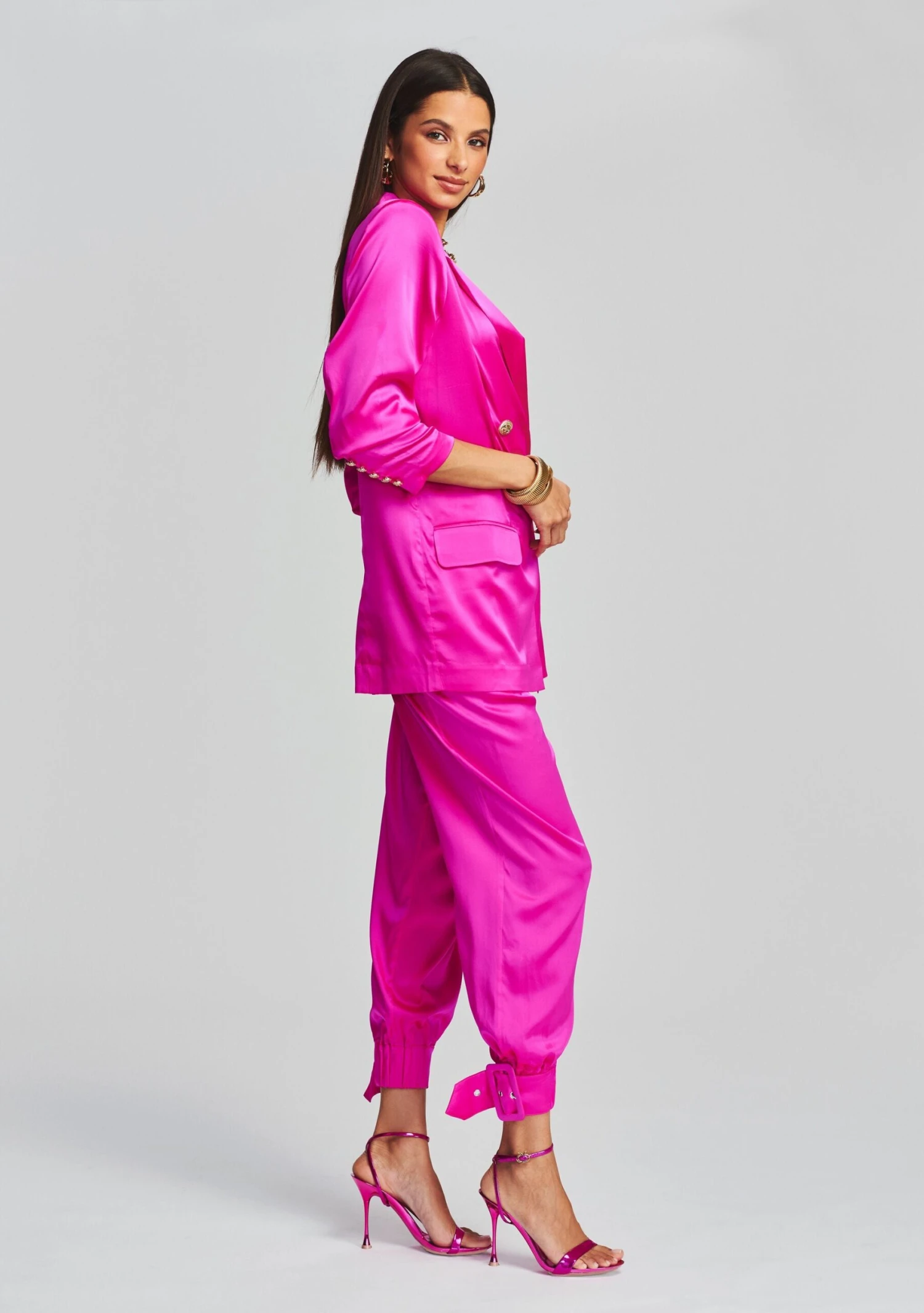 Pandora Silk Blazer - Image 3