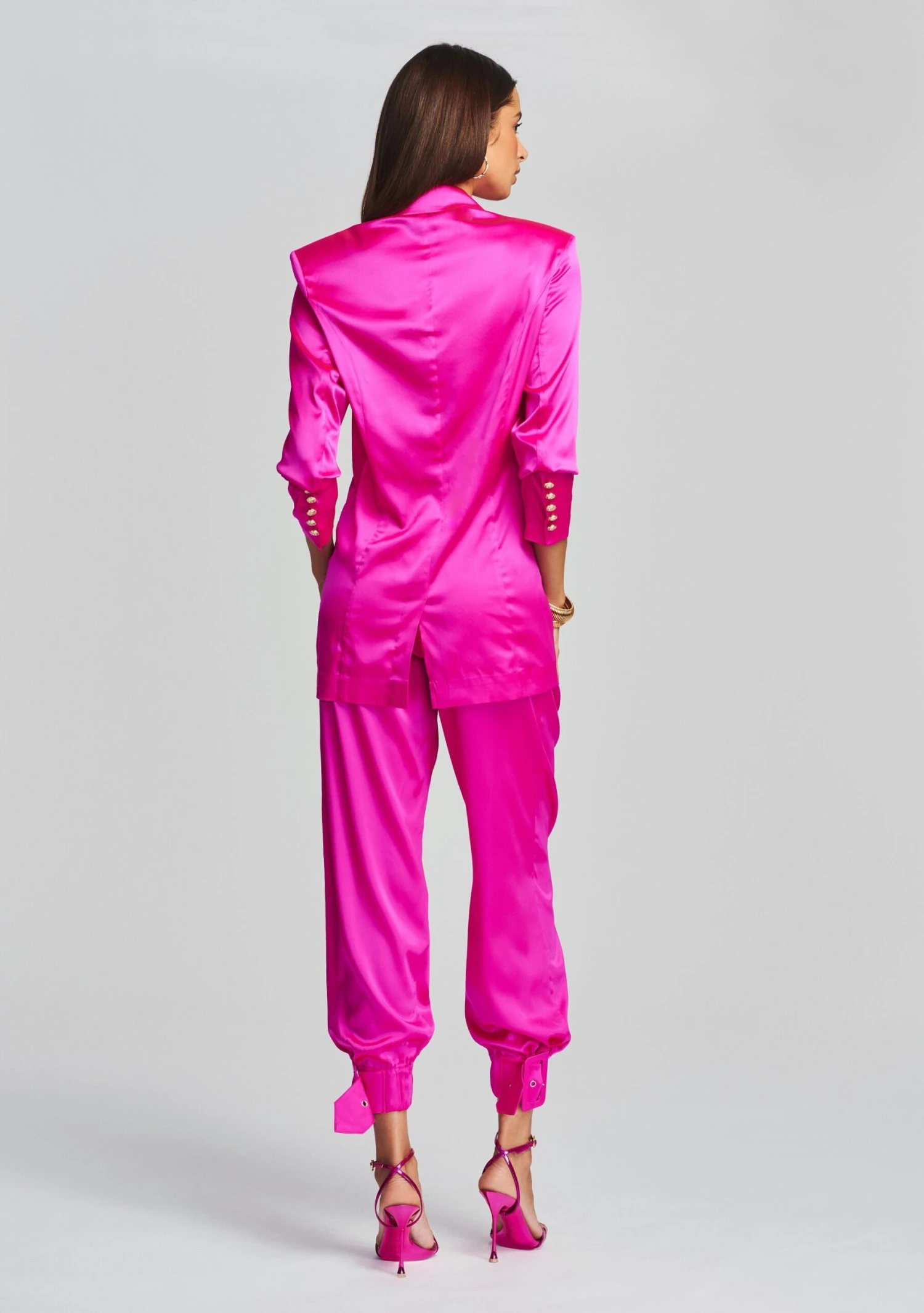 Pandora Silk Blazer - Image 4