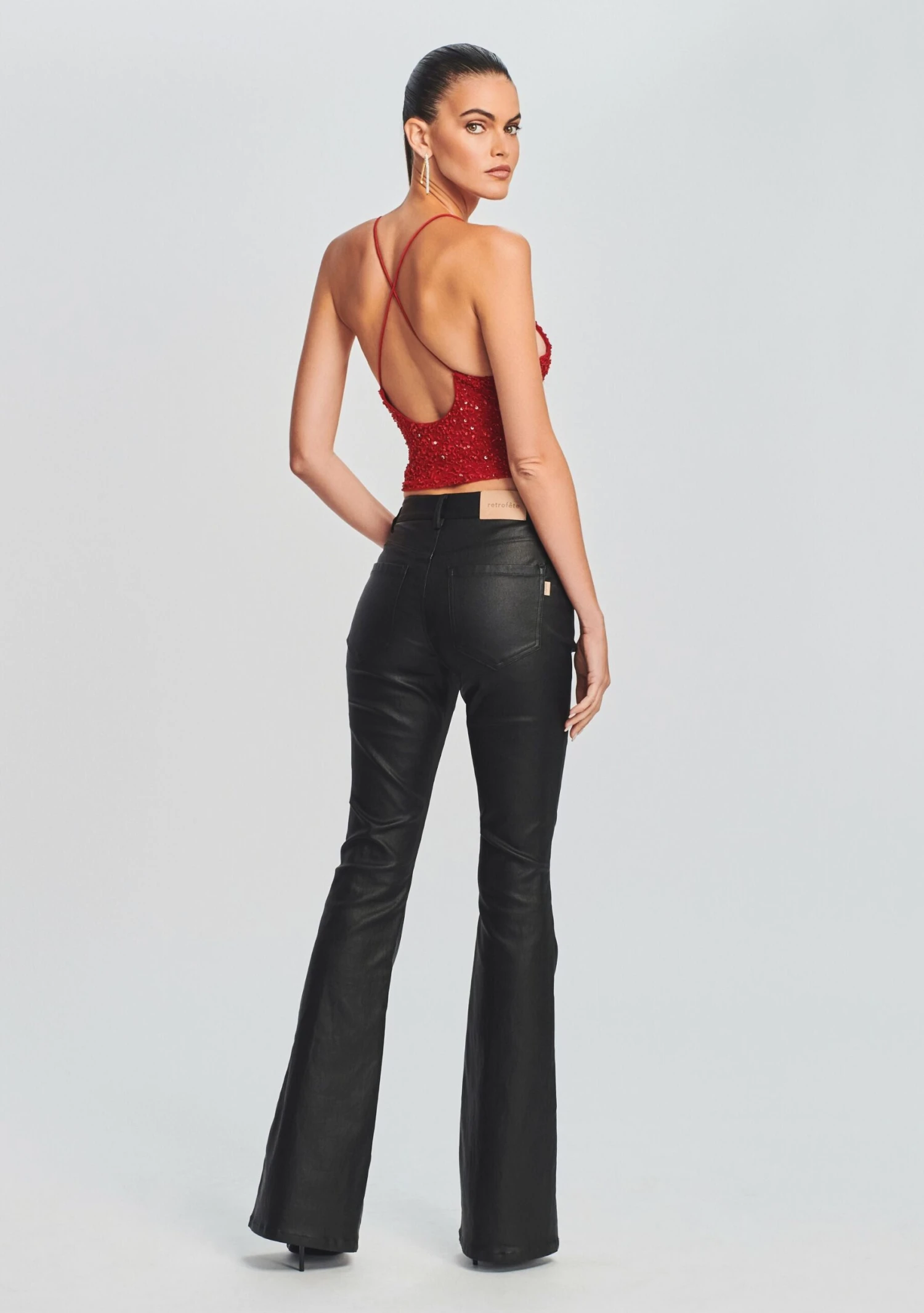 Laurel Coated Denim Pant - Image 4