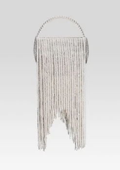 Estel Small Pearl Fringe Bag