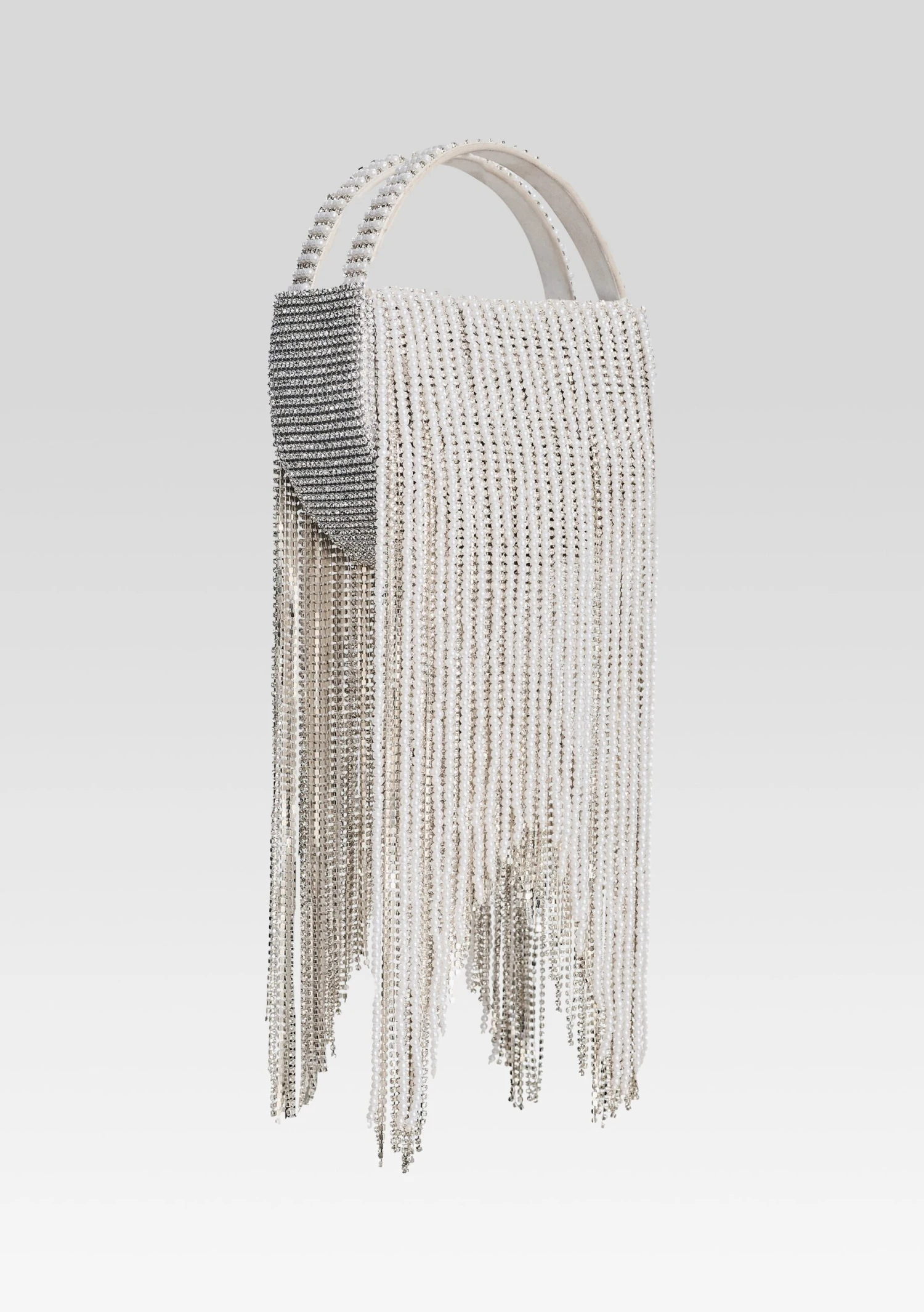 Estel Small Pearl Fringe Bag - Image 2