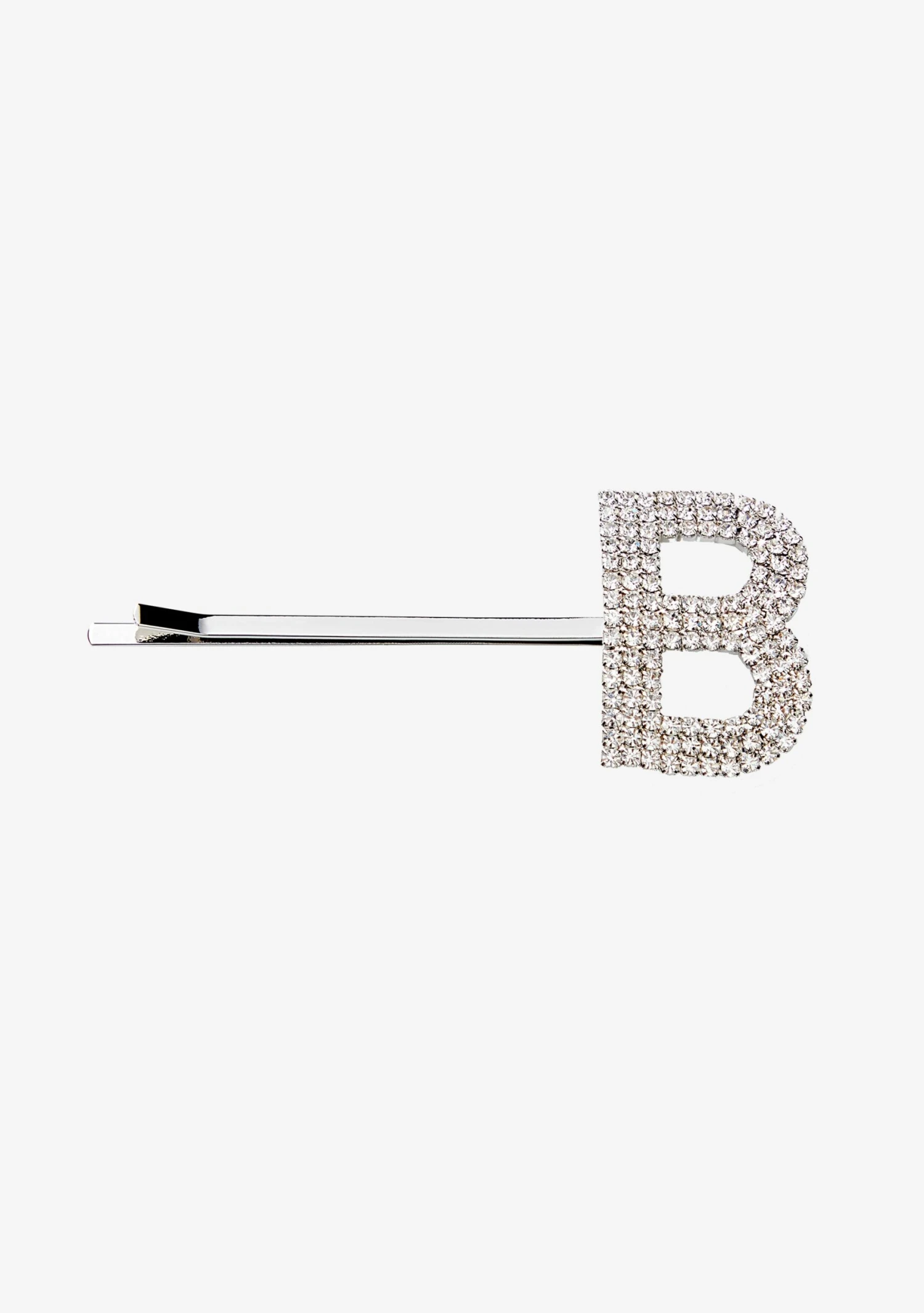 Rhinestone Alphabet Hair Clip - Image 3