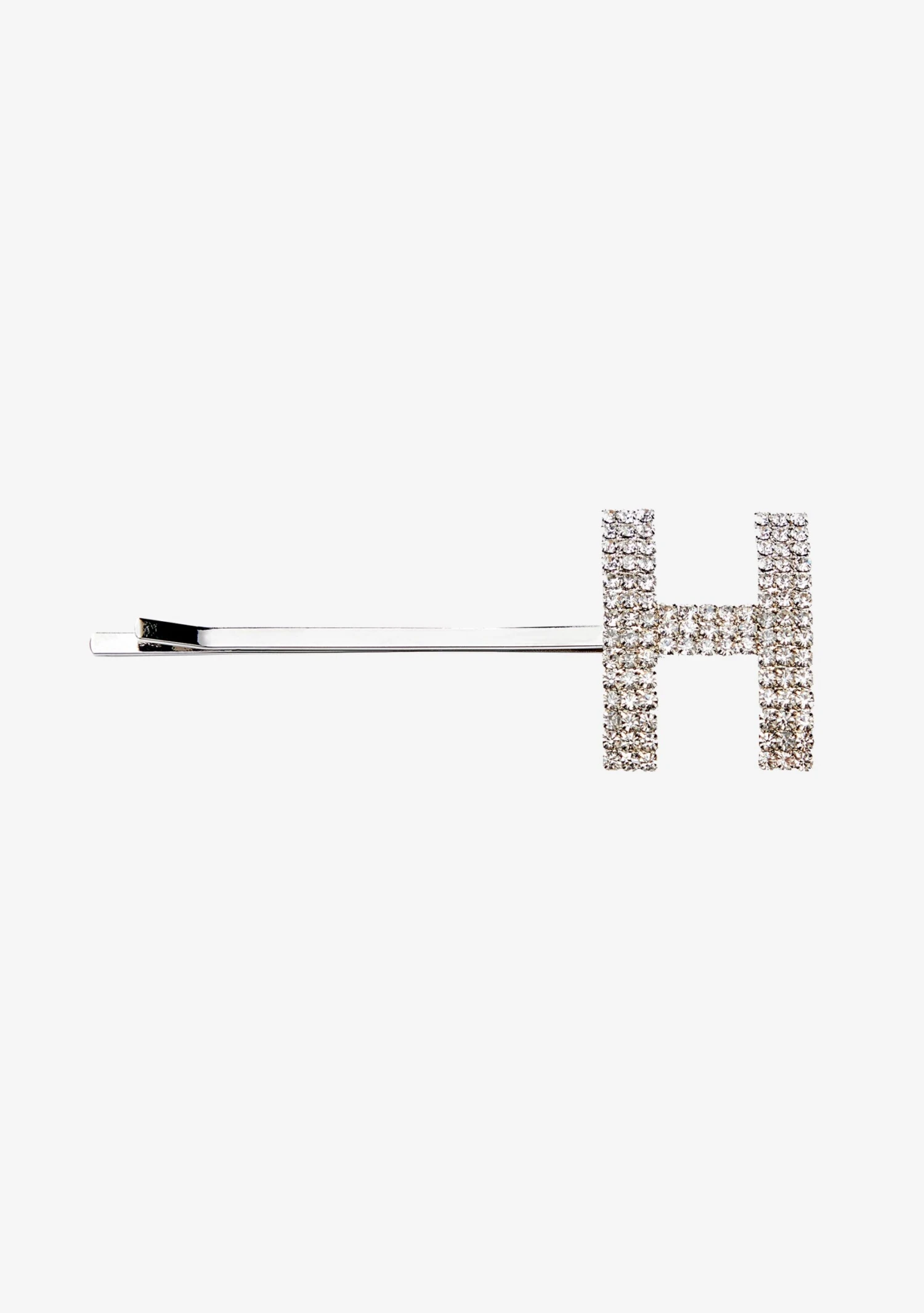 Rhinestone Alphabet Hair Clip - Image 8