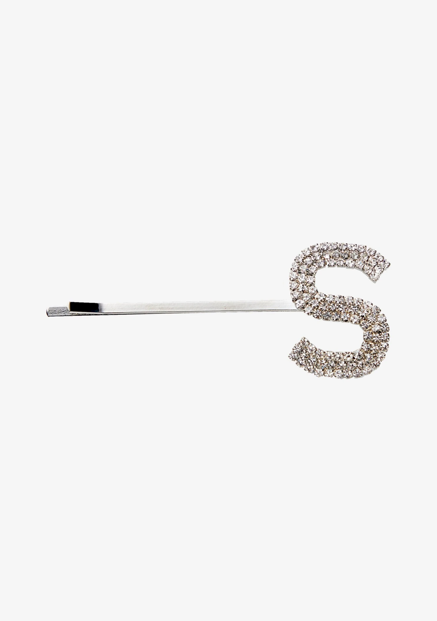 Rhinestone Alphabet Hair Clip - Image 16